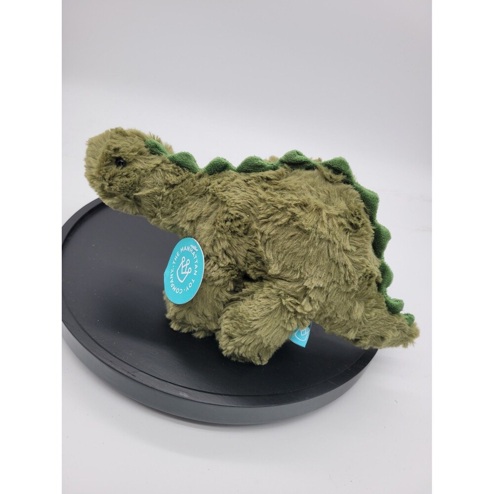 Manhattan Toy Company Little Jurassics Crunch Dinosaur Plush Stuffed New 12" Lon